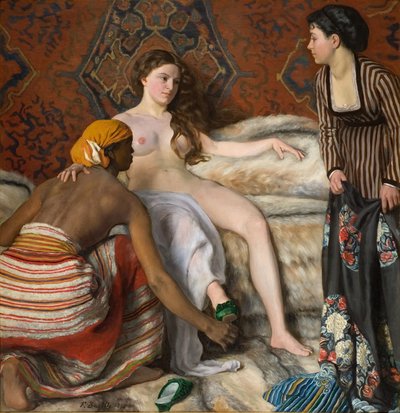 Toaletten av Frédéric Bazille
