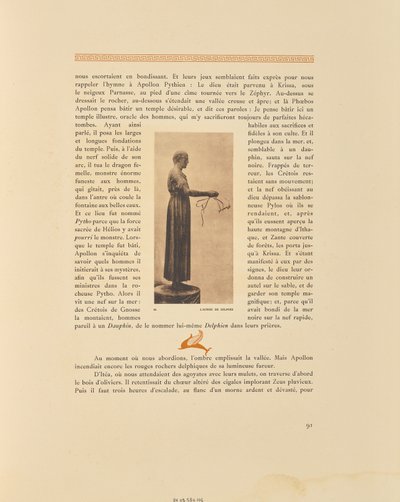 Aurige i Delphi av Frédéric Boissonnas