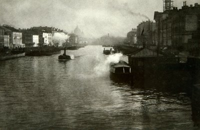 Fontankafloden i St Petersburg, Ryssland, 1900-talet av Fred Boisson