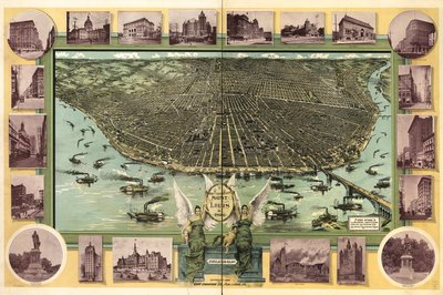Saint Louis 1896. av Fred; Fred Graf Engraving Co. Graf