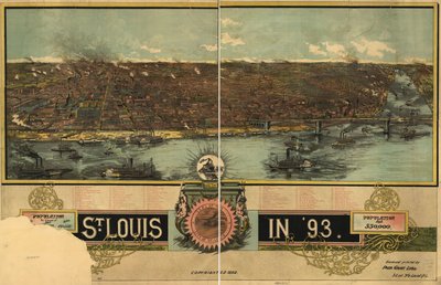 St Louis år 93. av Fred Graf