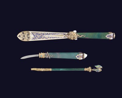 Napoleon III-mål som krävs av ämbetet, c.1864-66 av Frederic-Jules Rudolphi