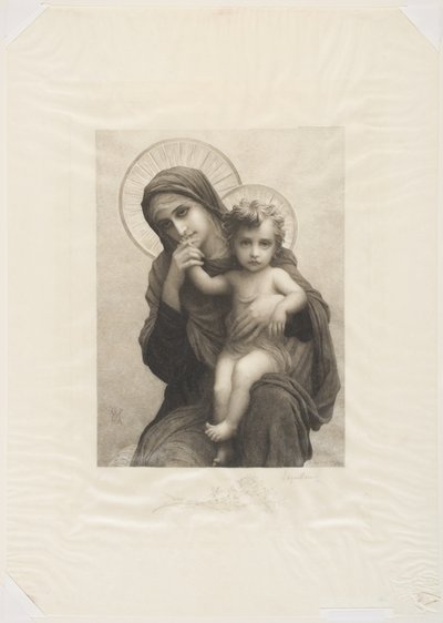 Madonna och barn av Frederic Auguste Laguillermie