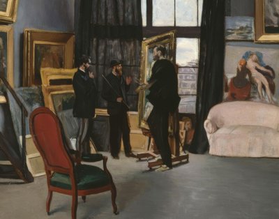Bazille-verkstaden av Jean Frederic Bazille