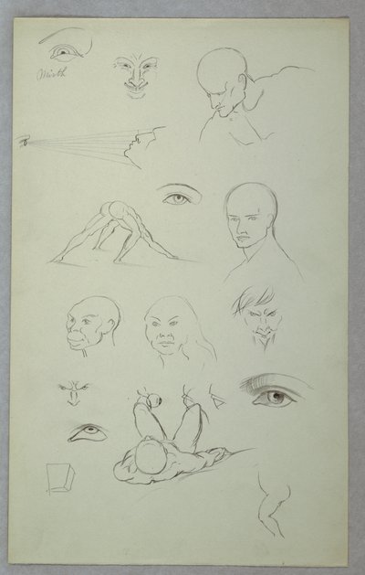 Anatomiska studier av Frederic Edwin Church