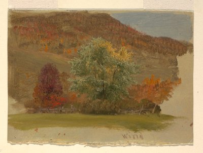 Höstlandskap av Frederic Edwin Church
