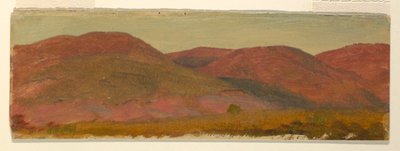 Höstlandskap, Hudson Valley av Frederic Edwin Church