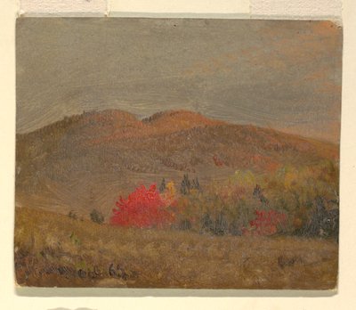 Höstlandskap, Vermont av Frederic Edwin Church