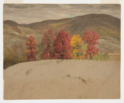 Höstlandskap i New England av Frederic Edwin Church