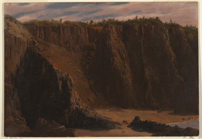 Klipporna vid Grand Manan av Frederic Edwin Church