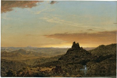 Kors i vildmarken av Frederic Edwin Church