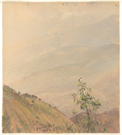 Distant Hills, Jamaica av Frederic Edwin Church