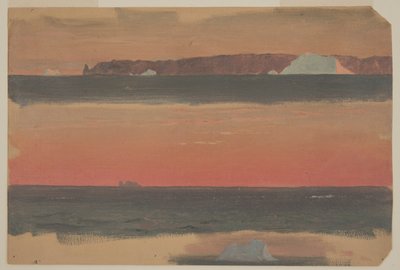Ritning, Cape St. John, Newfoundland, 1 juni 1859 av Frederic Edwin Church