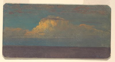 Teckning, Molnstudie, 1870-80 av Frederic Edwin Church