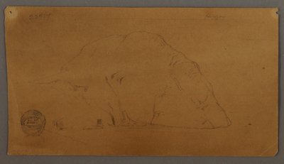 Teckning, Isberg, Labrador, Newfoundland eller Nova Scotia, 1859 av Frederic Edwin Church