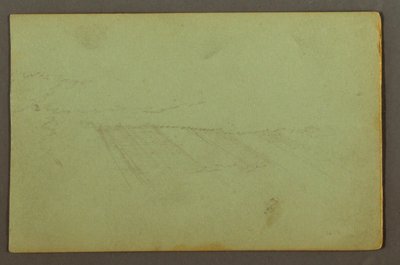 Teckning, Regn, möjligen 1856 av Frederic Edwin Church