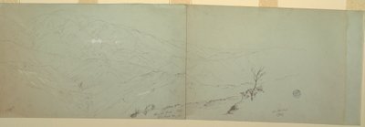 Teckning, Skisser, Bloxburgh, Jamaica, 1865 av Frederic Edwin Church