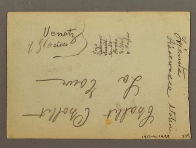 Ritning, stadsbyggnader, möjligen 1868-69 av Frederic Edwin Church