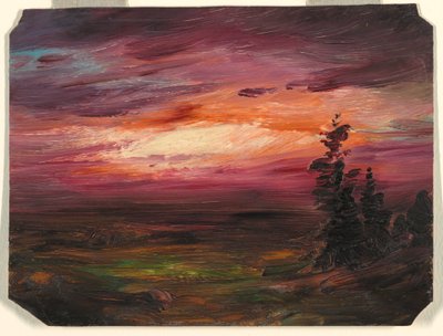 Kvällsskymning av Frederic Edwin Church