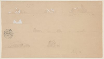 Flytande isberg av Frederic Edwin Church