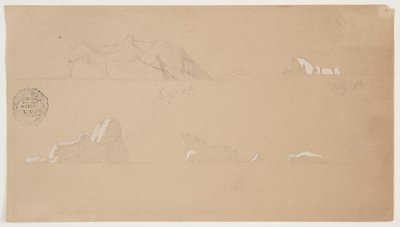 Flytande isberg av Frederic Edwin Church