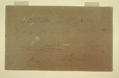 Flytande isberg, 13 och 14 juli av Frederic Edwin Church