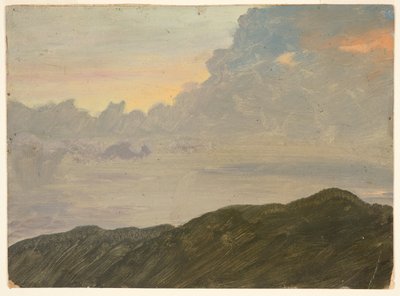 Kulle och moln av Frederic Edwin Church