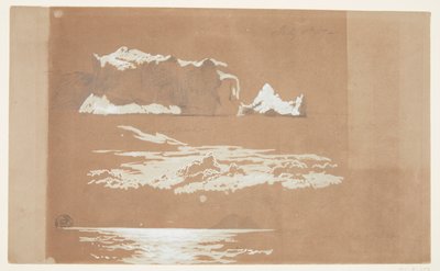 Isberg nära Cape St. John och Gull Island, Newfoundland av Frederic Edwin Church