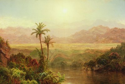 I Anderna av Frederic Edwin Church