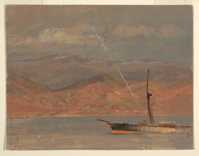 Italienska kusten, utanför Messinasundet av Frederic Edwin Church