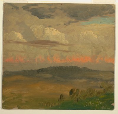 Landskap, Hudson Valley av Frederic Edwin Church