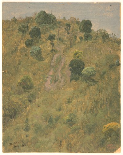 Landskap, Jamaica av Frederic Edwin Church
