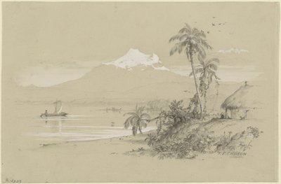 Magdalena River, New Granada, Ecuador av Frederic Edwin Church