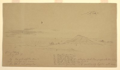 Mount Chimborazo vid solnedgången av Frederic Edwin Church