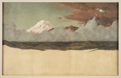 Mount Chimborazo genom Rising Mist and Clouds av Frederic Edwin Church