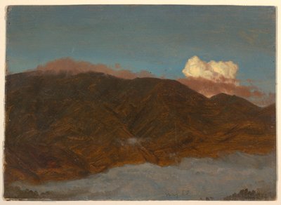 Bergigt landskap av Frederic Edwin Church