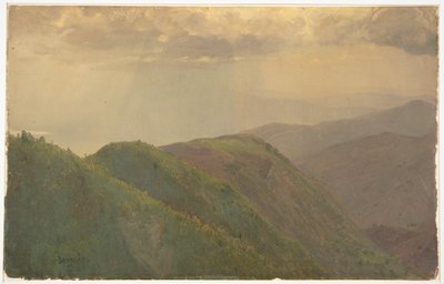 Berg på Jamaica av Frederic Edwin Church