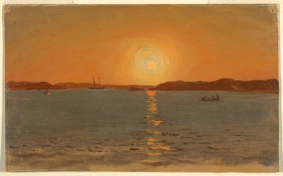 Newfoundland, katthuvud av Frederic Edwin Church