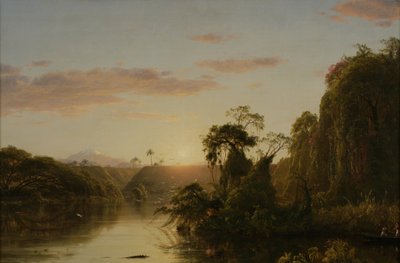 Scen på Magdalena, 1854 av Frederic Edwin Church