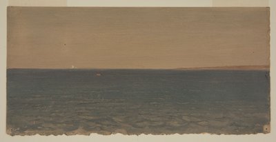 Havslandskap med isberg av Frederic Edwin Church