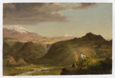 Sydamerikanskt landskap av Frederic Edwin Church