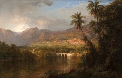 Sydamerikanskt landskap av Frederic Edwin Church