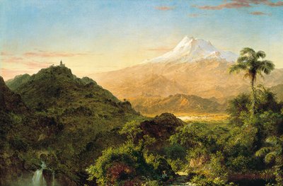 Sydamerikanskt landskap av Frederic Edwin Church