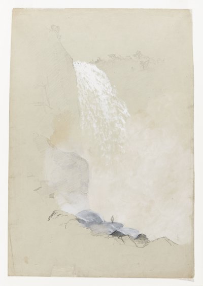 Studie av Tequendama Falls nära Bogotá, Colombia av Frederic Edwin Church
