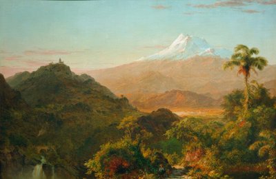 Sydamerikanskt landskap av Frederic Edwin Church