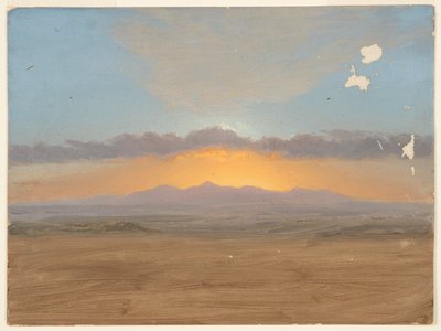 Solnedgång av Frederic Edwin Church