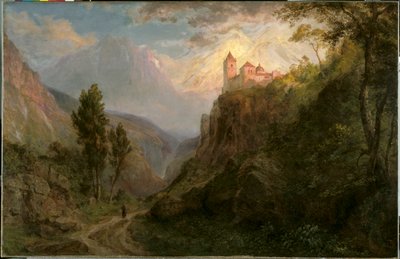 Klostret San Pedro (Our Lady of the Snows) av Frederic Edwin Church