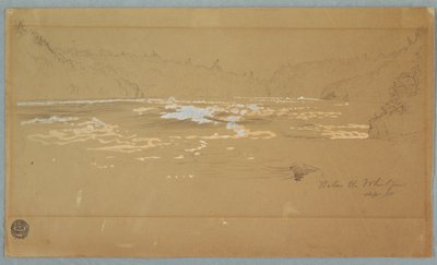 Floden "Below the Whirlpool" av Frederic Edwin Church