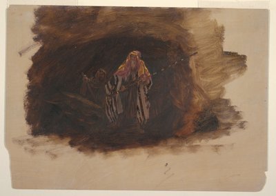 Två beduiner av Frederic Edwin Church