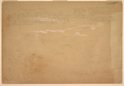 Utsikt över Chota Valley, mellan Ibarra och Puntal, Ecuador av Frederic Edwin Church